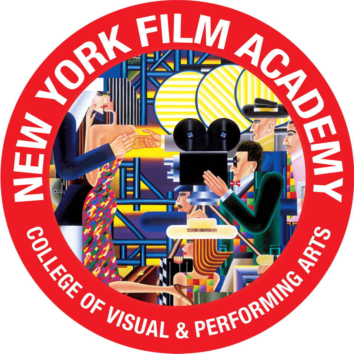纽约电影学院中国预科中心Logo