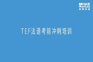 广州TEF法语考前冲刺培训班