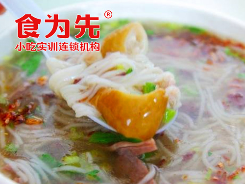 上海食为先小吃餐饮培训学校上海面线糊培训图片
