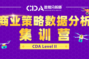 CDA数据分析师培训CDA Python商业策略分析周末集训营【Level Ⅱ】图片