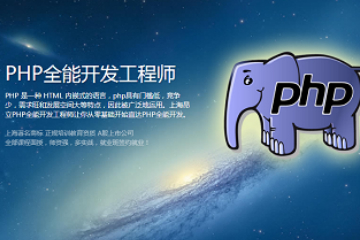 上海昂立IT职业教育PHP 全能开发大师图片