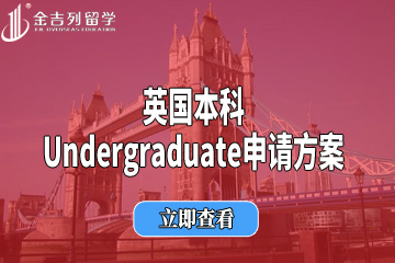 南京金吉列英国本科 Undergraduate申请方案图片