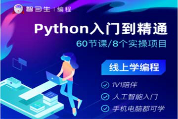 智习生编程python入门到精通60节课