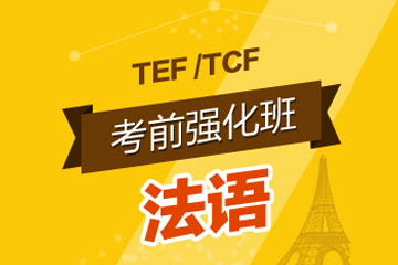 TEF/TCF考前强化班