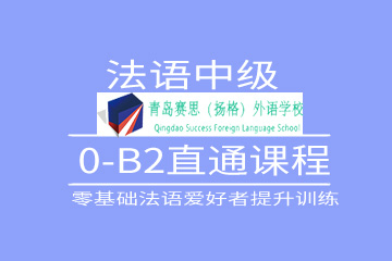 青岛赛思(扬格)外语学校法语中级0-B2直达培训课程图片