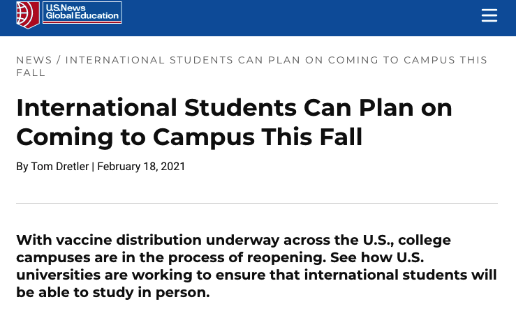 五大主流国家的秋季开学计划、签证及出入境情况一览！