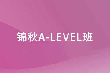 成都锦秋A-level培训班