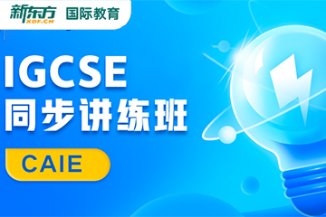 昆明新东方国际教育昆明IGCSE培训课程图片