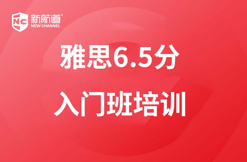 广州新航道学校广州雅思6.5分入门培训课程图片