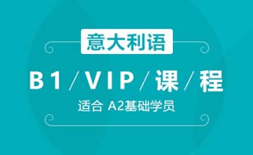武汉意大利语B1-VIP课程图片