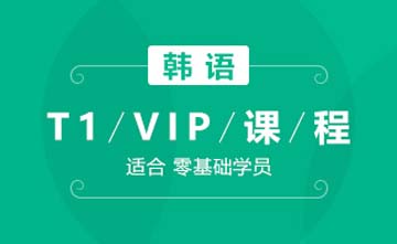 武汉韩语T1-VIP课程图片
