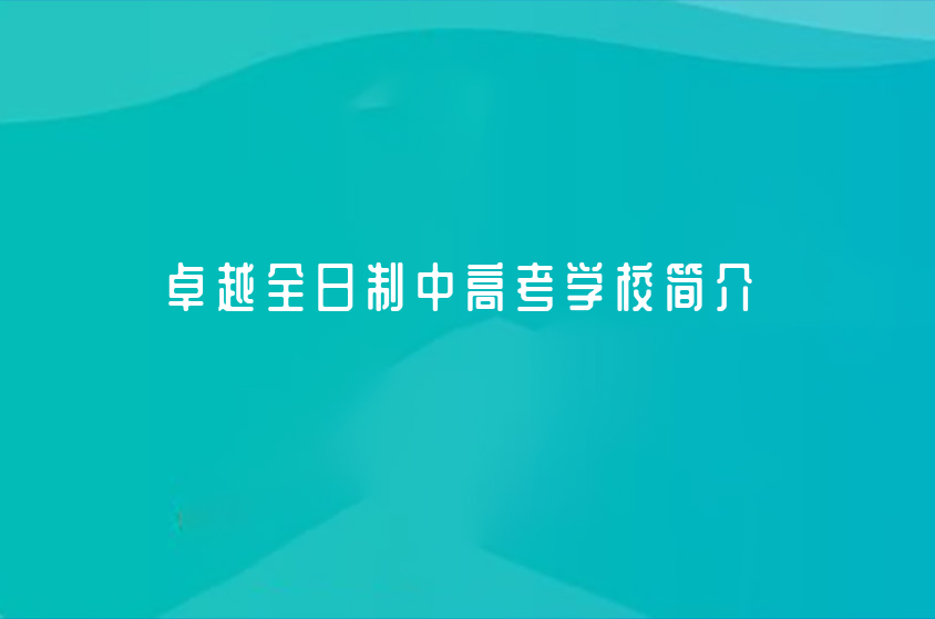 卓越全日制中高考学校简介