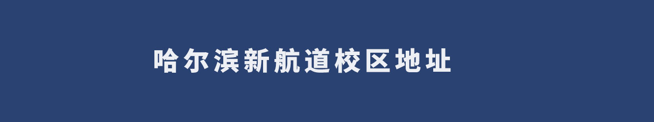 哈尔滨新航道校区地址