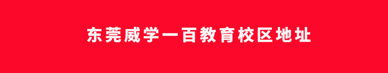 东莞威学一百教育校区地址