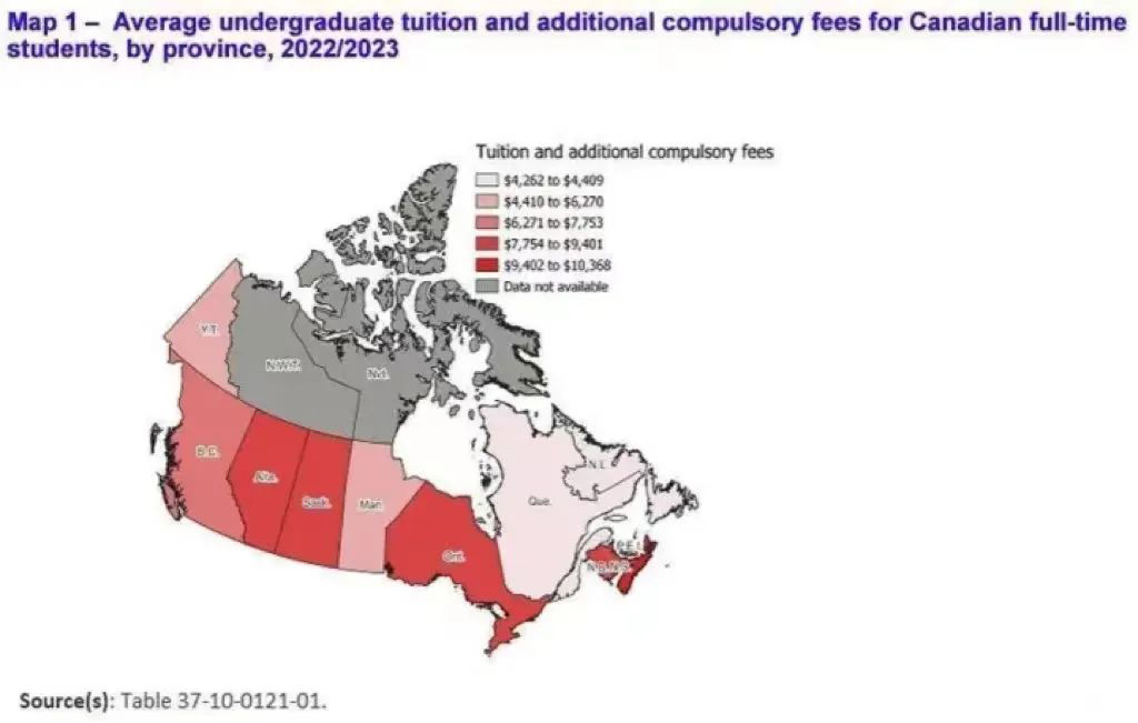 通货膨胀大趋势下，加拿大各大高校学费增加，看看你的学校涨了多少！