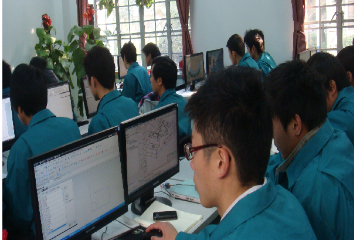 上海数控工程技术学院上海电脑办公自动化培训课程图片