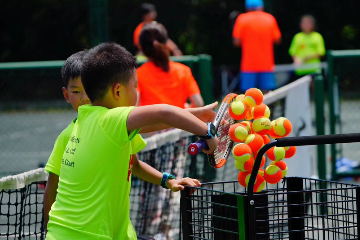 宝贝营天下网球营上海国际网球培训中心青少儿网球培训图片