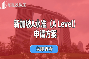 新加坡A水准（A Level）申请方案