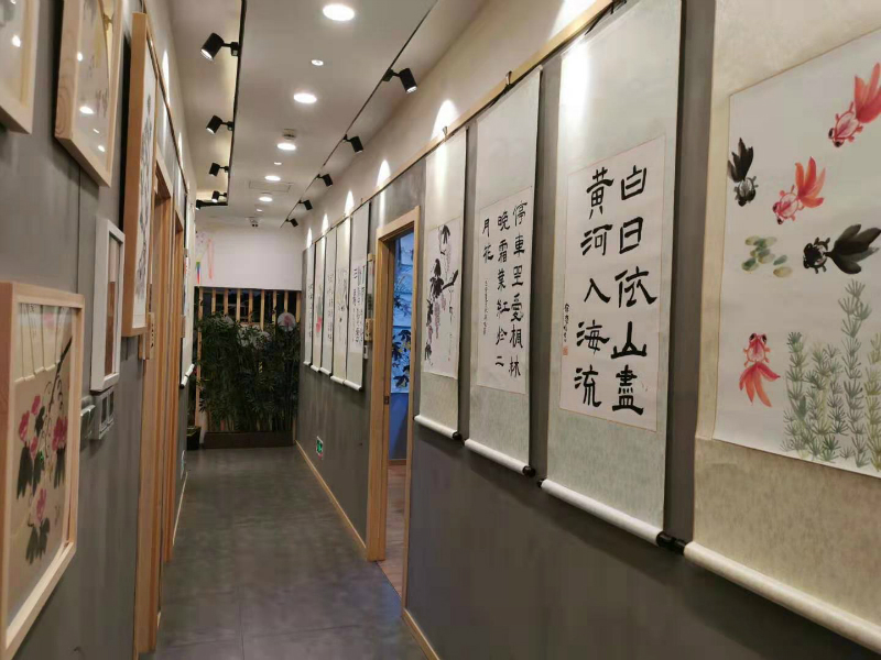上海汉翔书法教育环境图片
