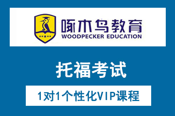 上海啄木鸟教育托福考试1对1个性化VIP课程图片