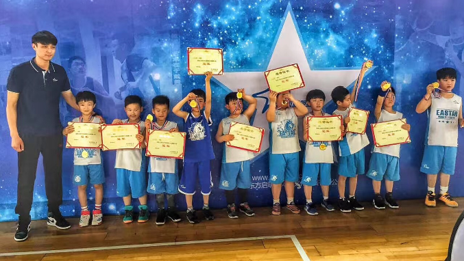 上海东方启明星篮球训练营环境图片