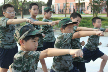 广州黄埔国防教育基地《小兵特战队》22天军事训练营图片