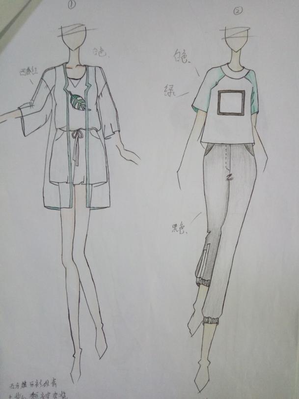 杭州服装设计培训班教你怎样画服装效果图