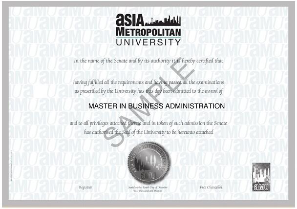 东莞免联考MBA-亚洲城市大学MBA学位班