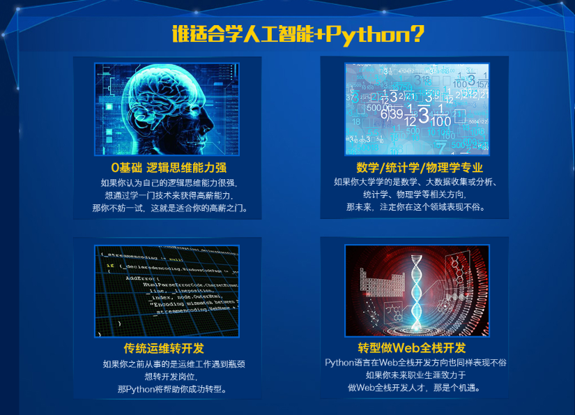 人工智能+Python开发培训课程