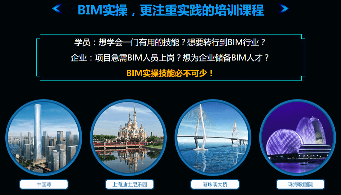 全国BIM技能等级考试培训课程