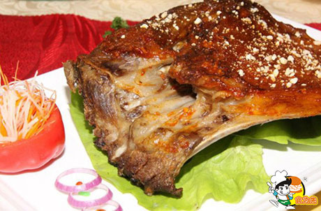广州食为先小吃餐饮培训学校炭烧羊排培训图片