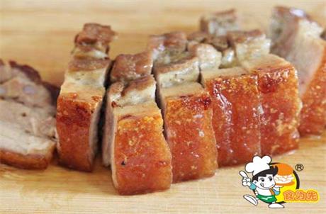 广州食为先小吃餐饮培训学校网红脆皮烤肉培训图片