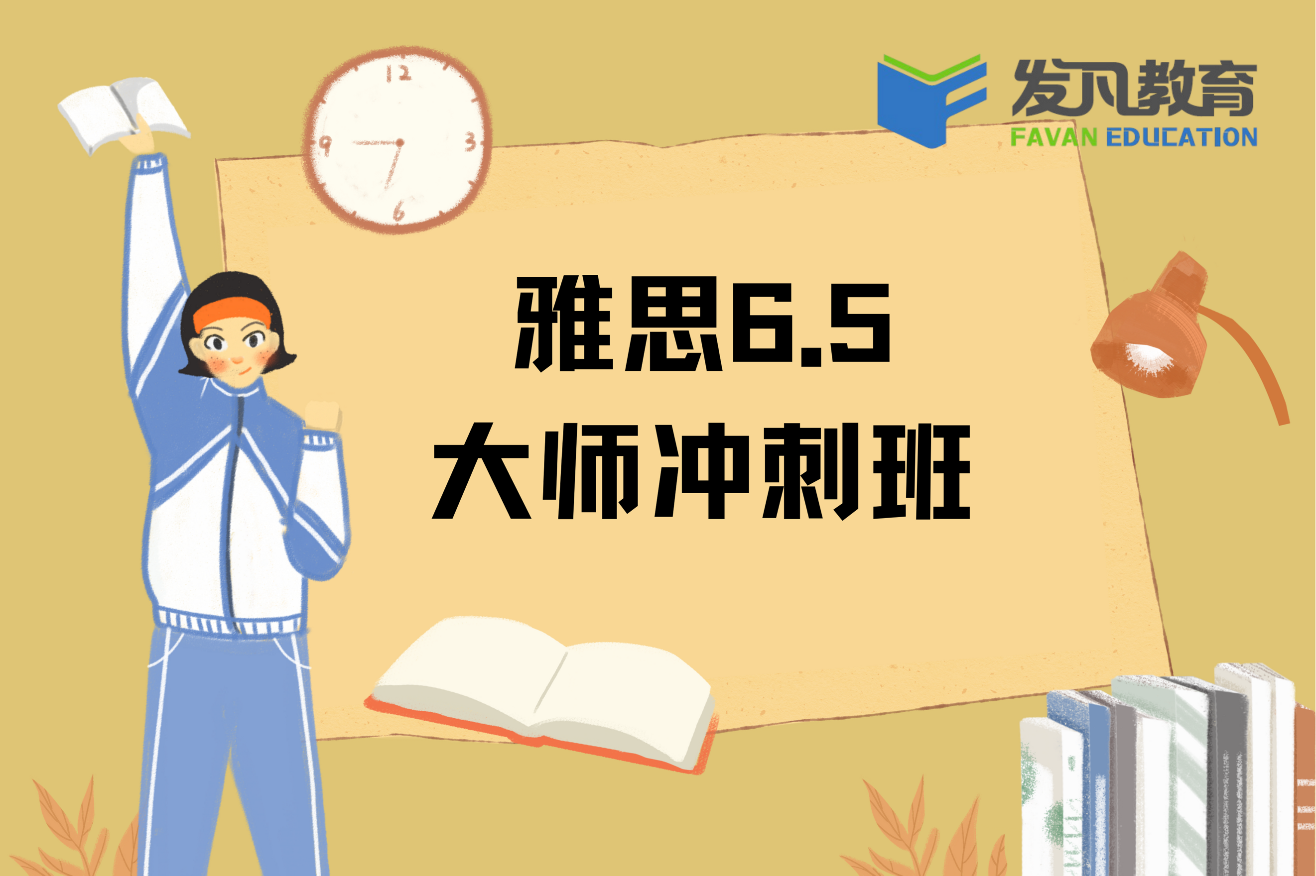 上海发凡雅思6.5冲刺班