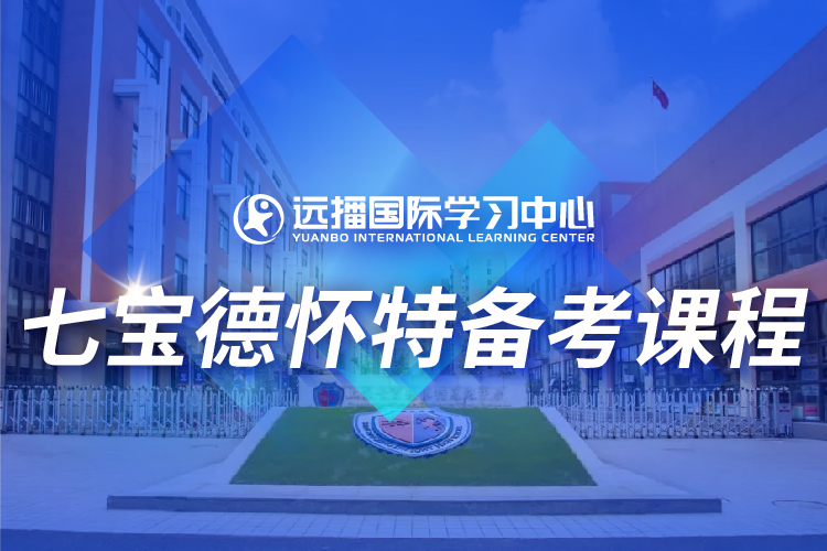 上海七宝德怀特国际学校入学备考课程