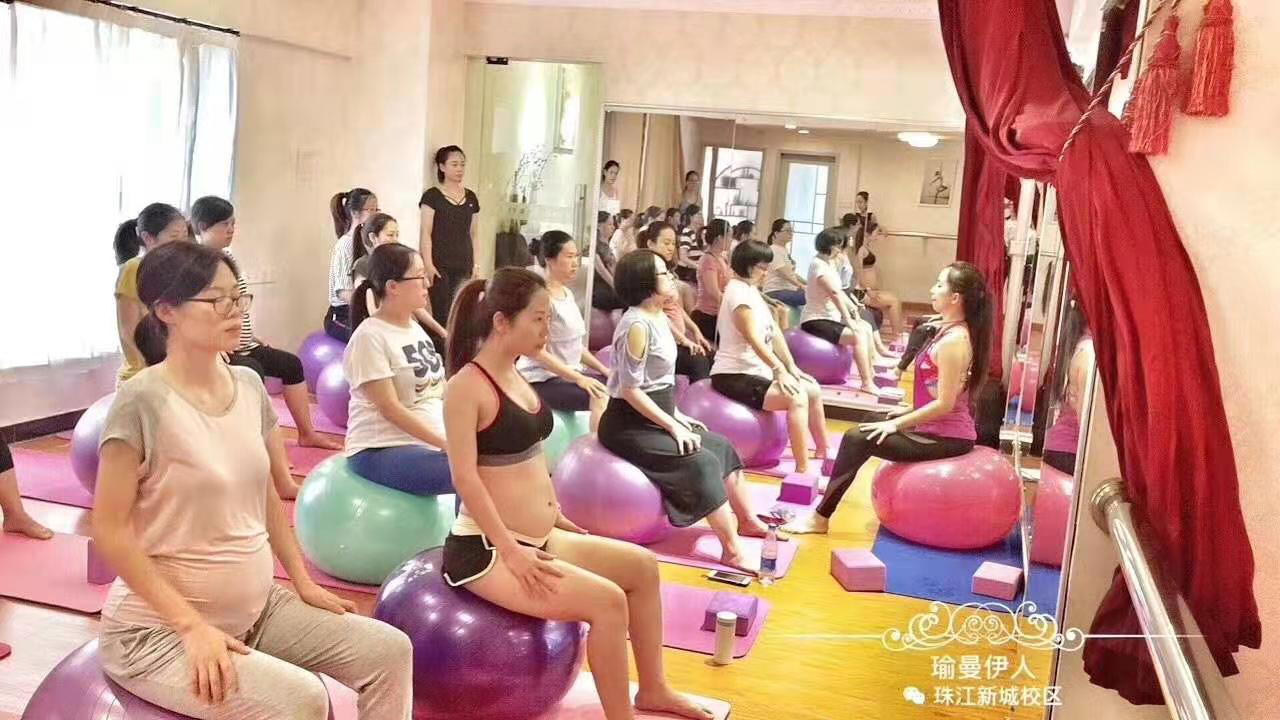 广州瑜曼伊人广州孕后瑜伽特色课程图片